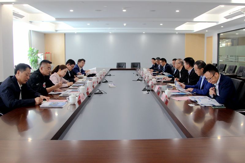 天津渤化董事長(zhǎng)高永立、新疆天業(yè)黨委常委楊玲一行到訪浙農(nóng)