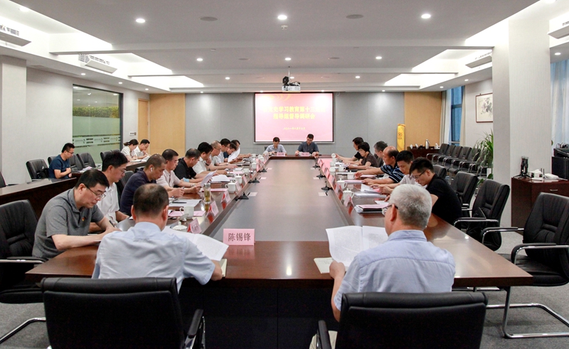 省黨史學習教育第十三巡回指導(dǎo)組到集團督導(dǎo)調(diào)研