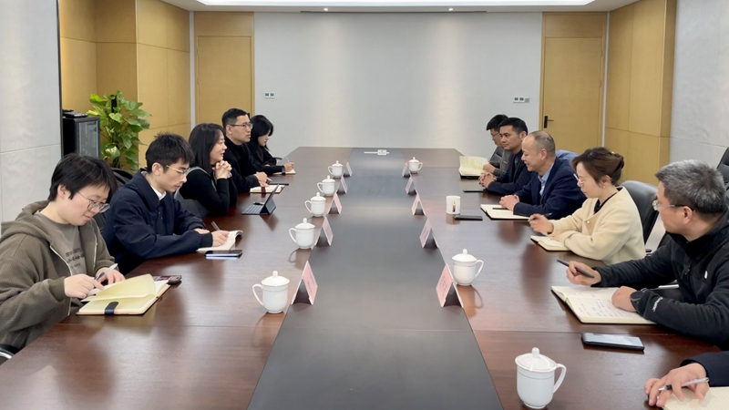 浙江省農(nóng)業(yè)融資擔保有限公司總經(jīng)理趙虹到訪浙江農(nóng)合