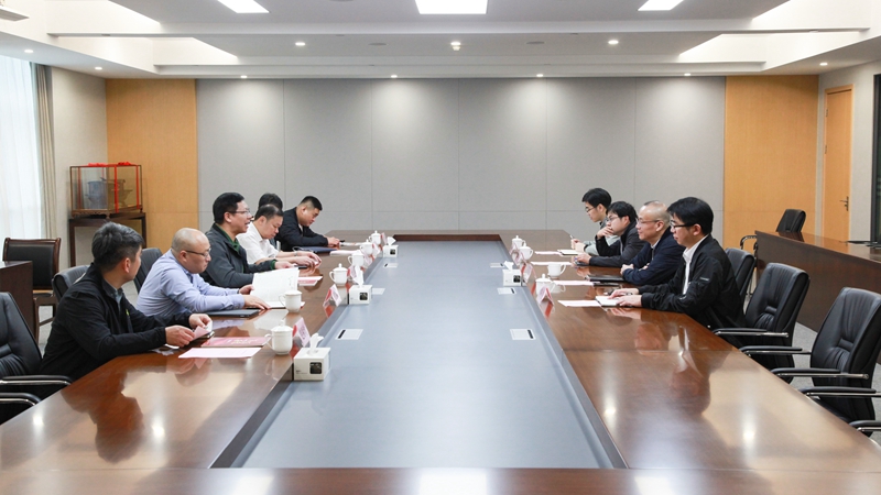 江門市供銷社副主任、供銷集團(tuán)董事長鄺衛(wèi)民到訪浙農(nóng)